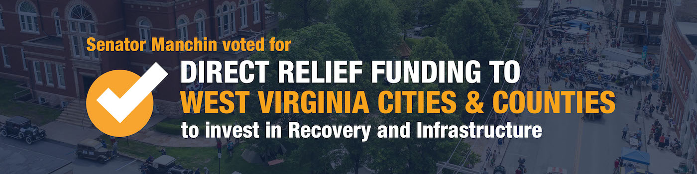 Direct Coronavirus Relief Funding to West Virginia Cities and Counties