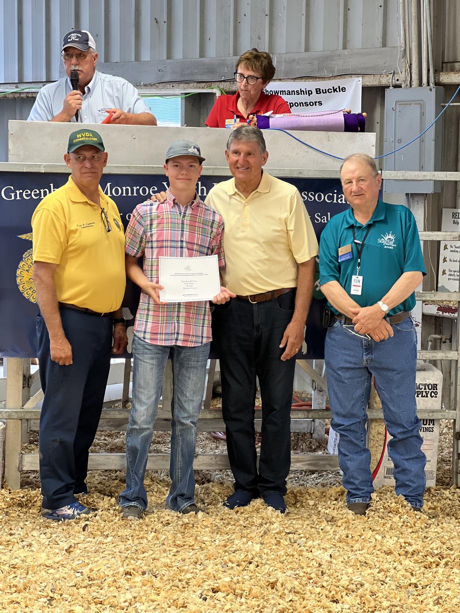 Manchin Visits State Fair of West Virginia