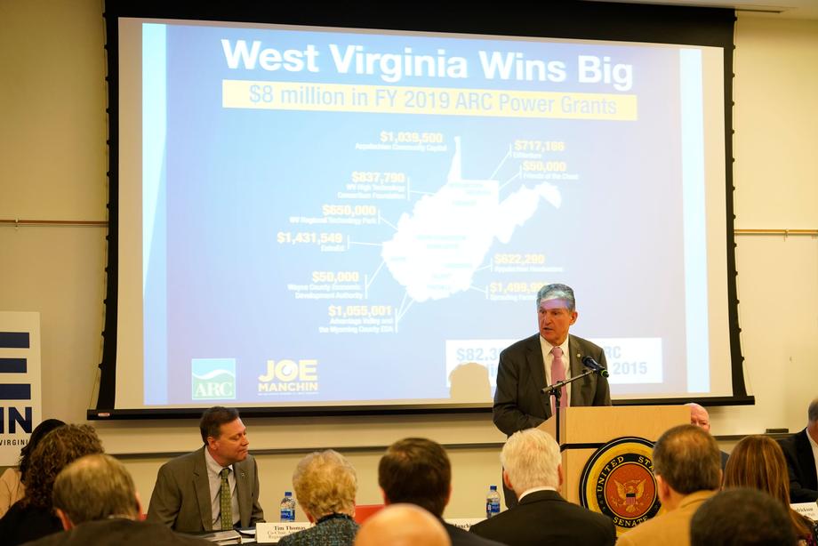 ARC Co-Chair Tim Thomas Visits West Virginia