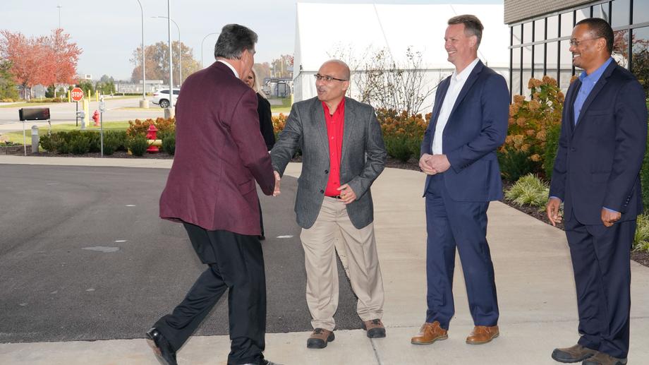 Manchin Honors Veterans at Toyota West Virginia, Attends US-35 Ribbon-Cutting Ceremony