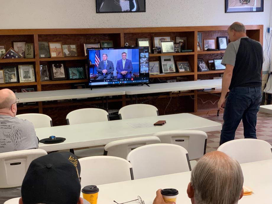 Manchin Holds Second Tele-Town Hall With West Virginia Veterans