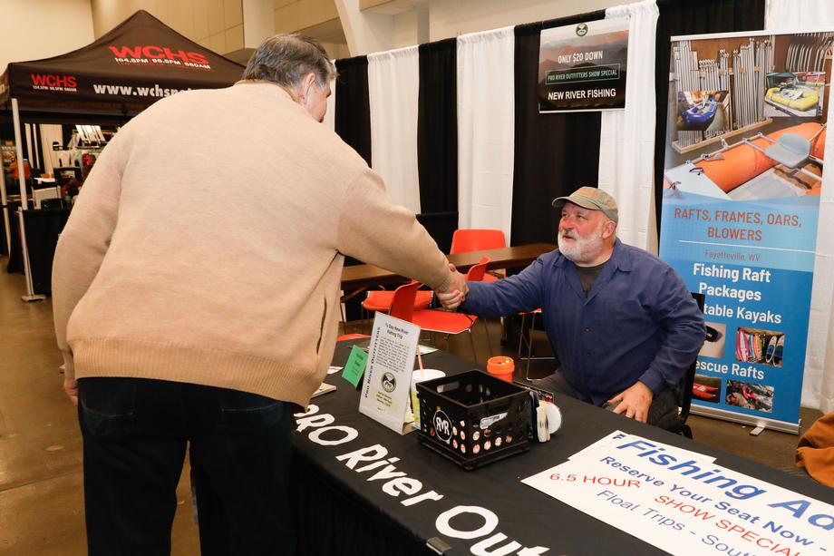 Manchin Visits 35th Annual West Virginia Hunting And Fishing Show